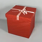 Большая коробка-сюрприз с шарами «Ice Wine»