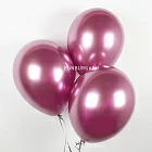 Воздушные шары «Chrome» (розовый)